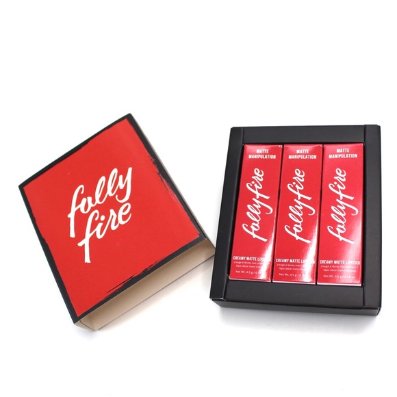 Folly Fire | Expensive Habits Red Lipstick Trio - Picture 4 of 10